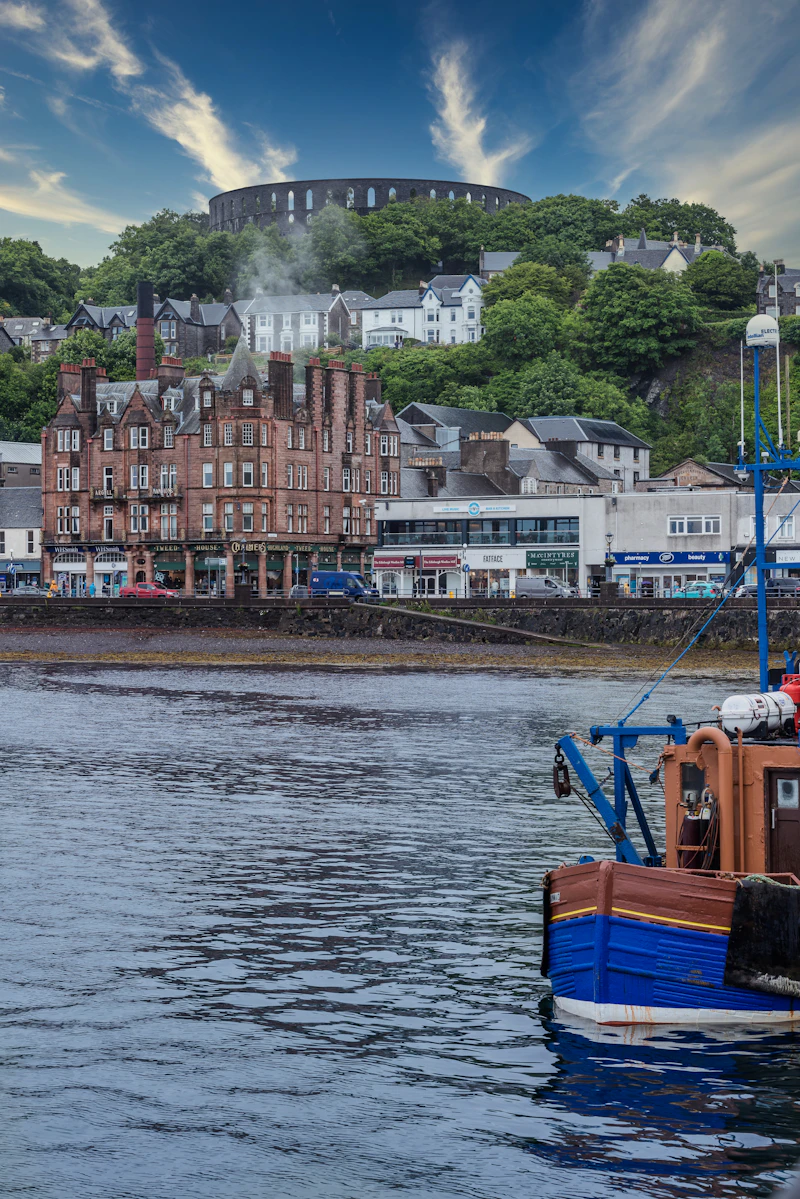 Inverness city centre with the River Ness