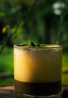 A person enjoying a drink made with phoodsco powder.