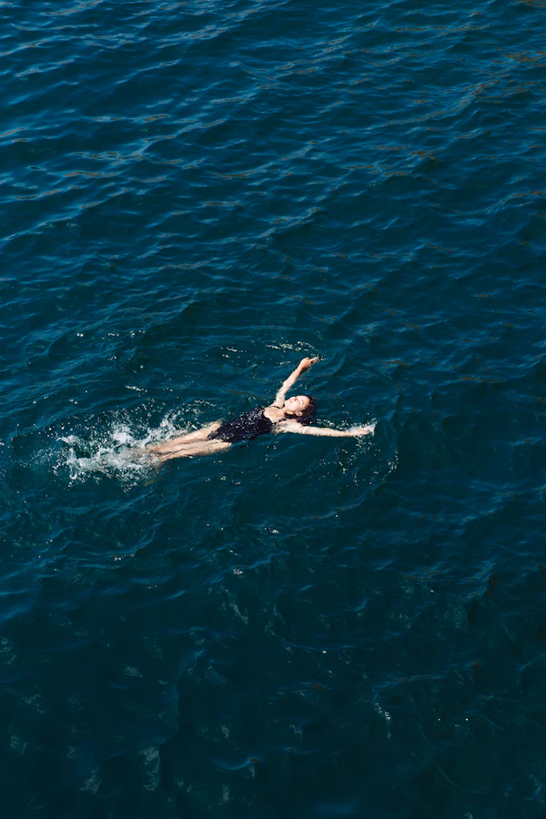 Lake swimming