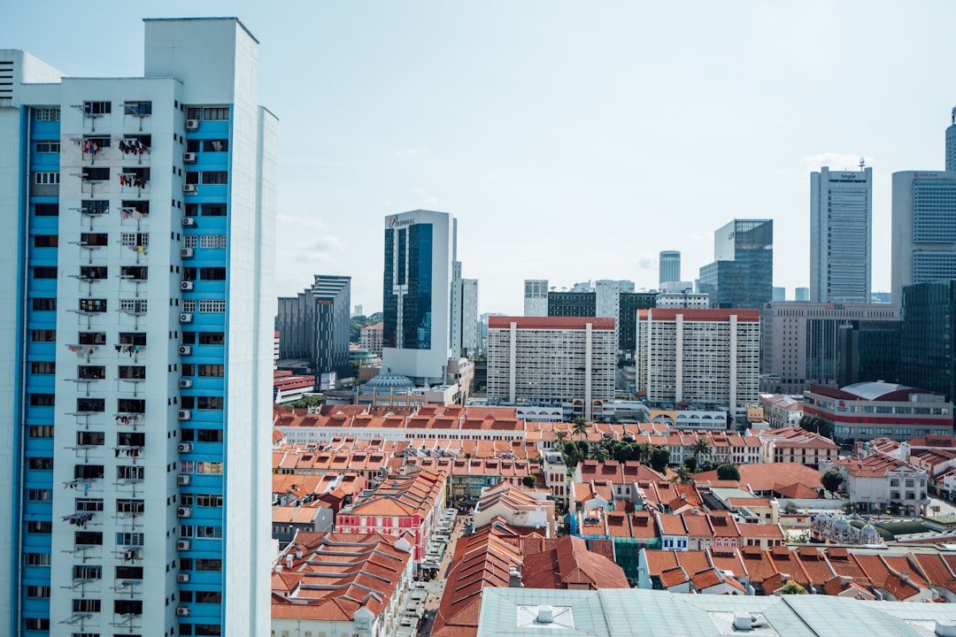 aerial view of city buildings during daytime