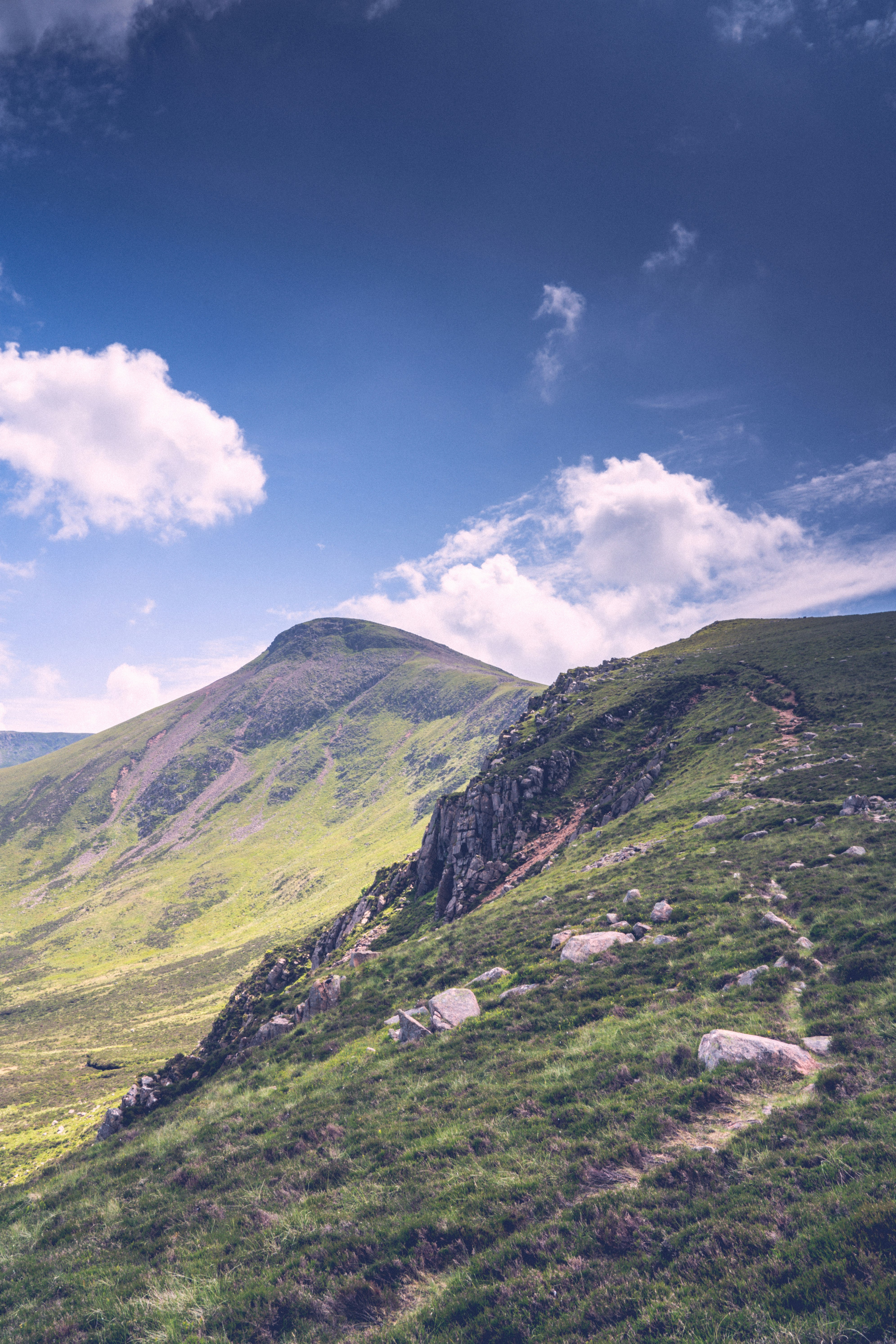 green mountain under blue sky during daytime