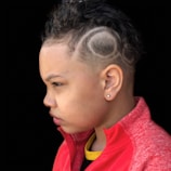 Stylish haircut with sharp lines and modern design by Jaiver Keda.