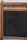 A vintage wooden-framed chalkboard with an abacus at the top. The abacus consists of several wooden beads strung on a metal rod. The chalkboard surface shows signs of wear and age, with visible scratches and marks, giving it an antique look.