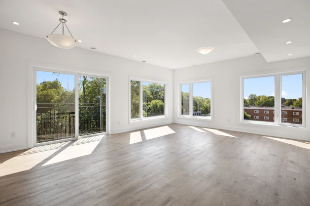 white wooden framed glass window