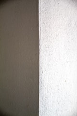 white wall paint beside white wall
