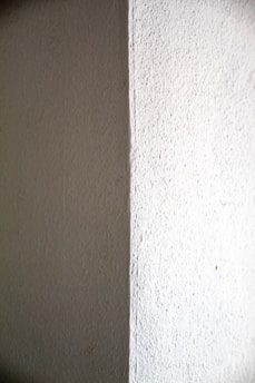 white wall paint beside white wall
