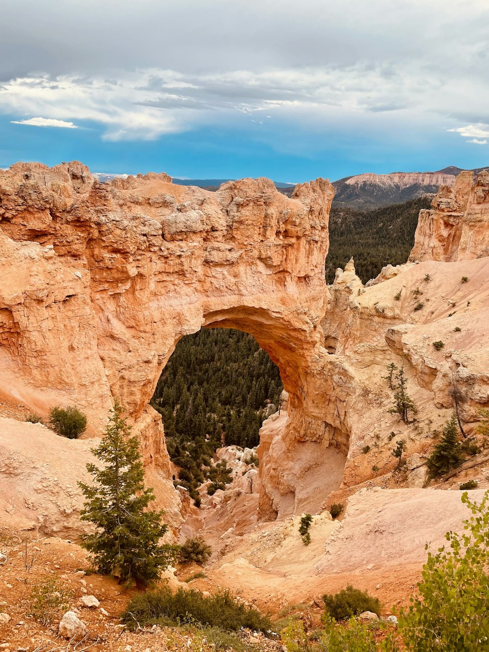 brown rock formation under blue sky during daytime