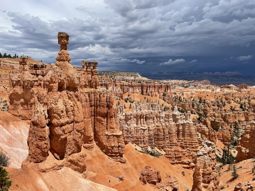 brown rock formation under blue sky during daytime