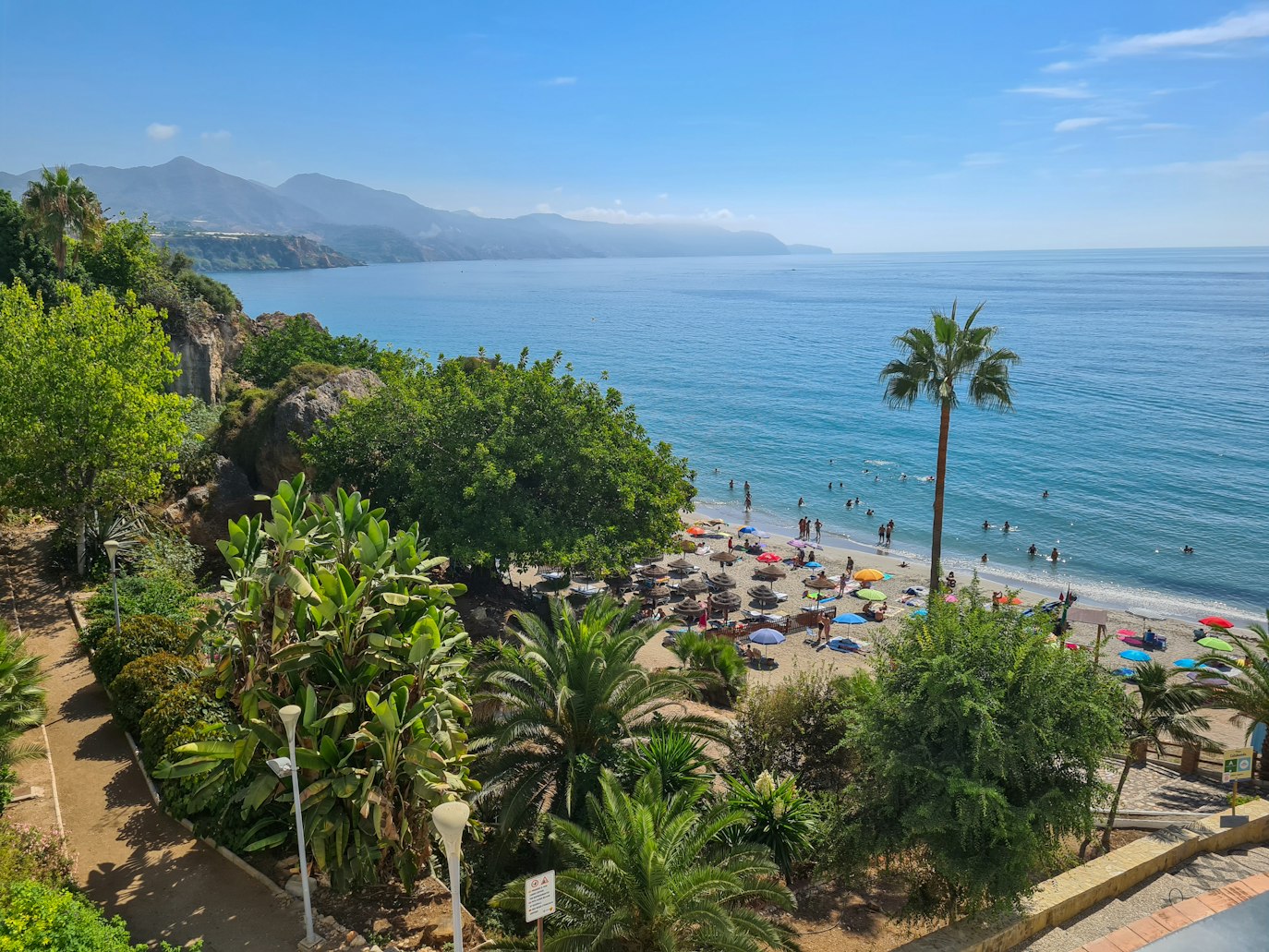 Burriana Beach, Nerja, Spain