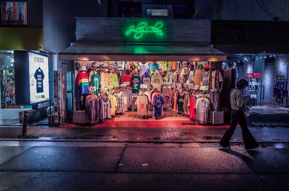 people walking on street during nighttime