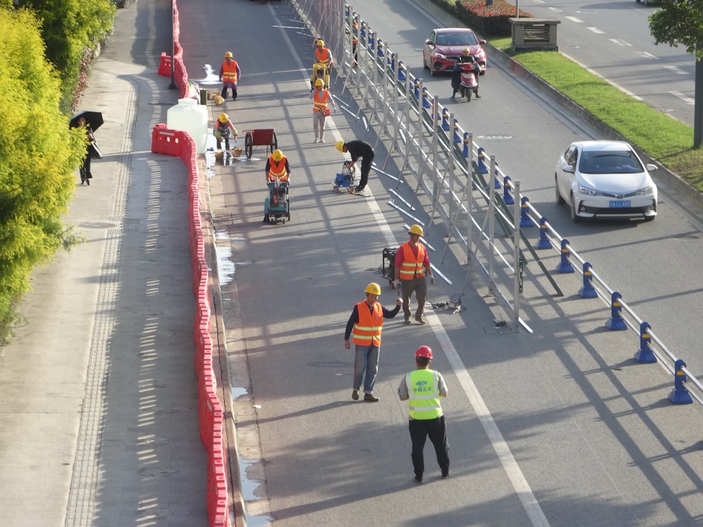 people walking on pedestrian lane during daytime