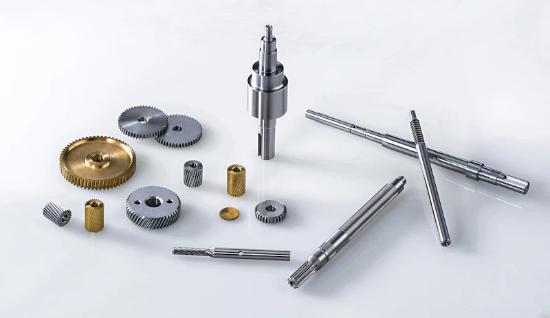 Hassas işlenmiş metal parçalar