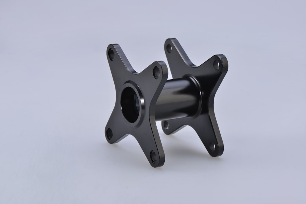 black and gray plastic toy