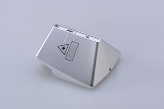 gray and white electronic device