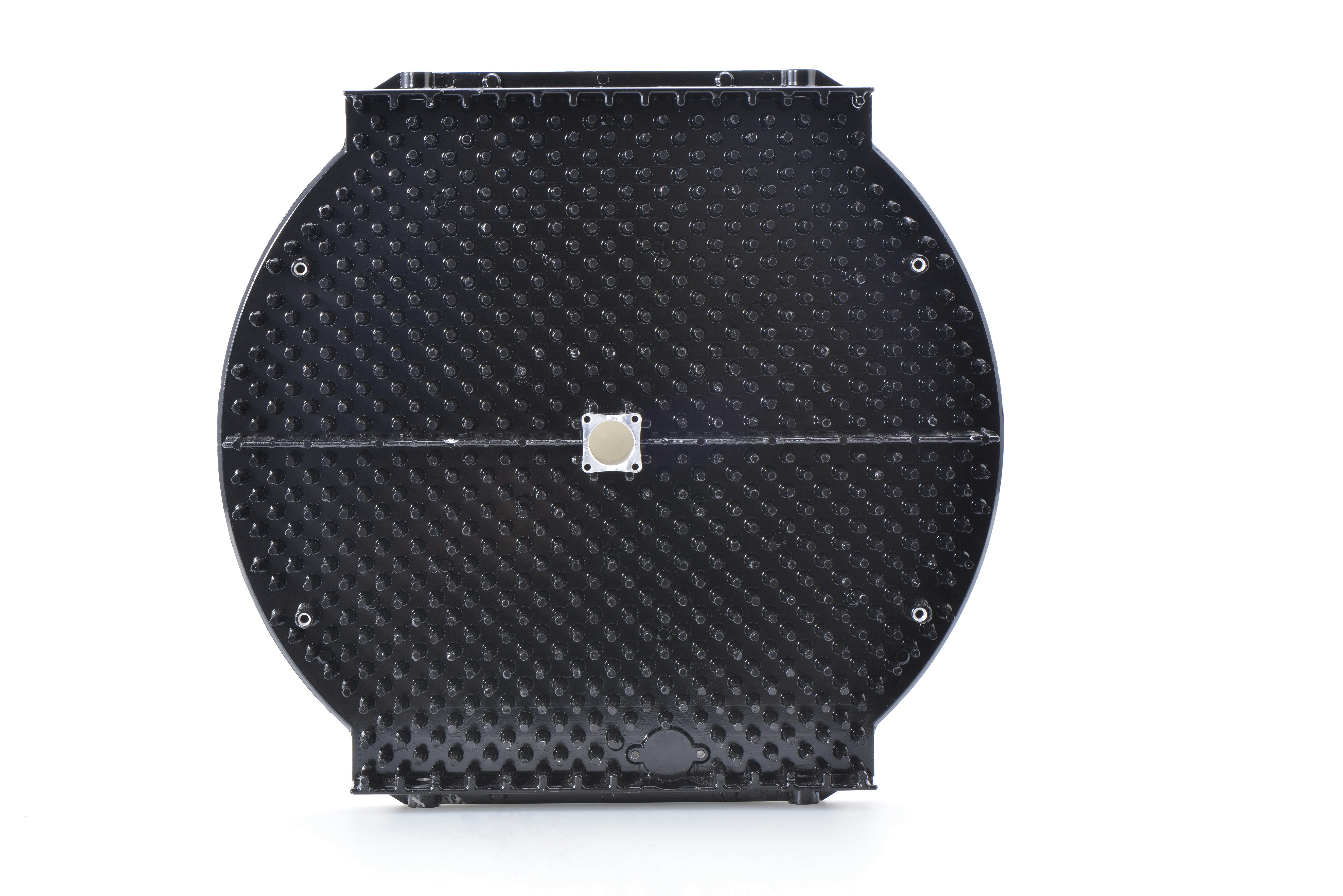 black and silver luggage bag