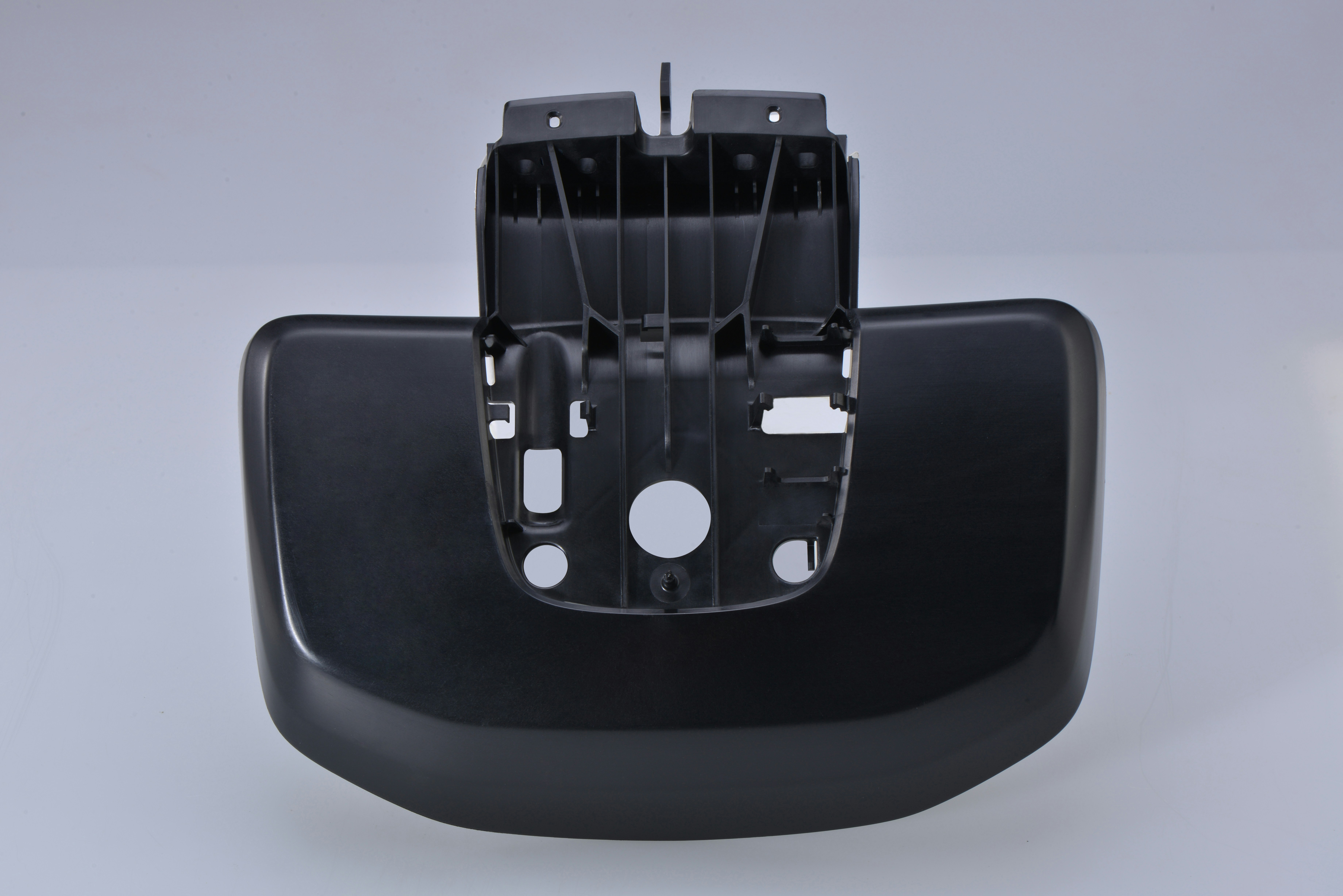 black and silver electronic device