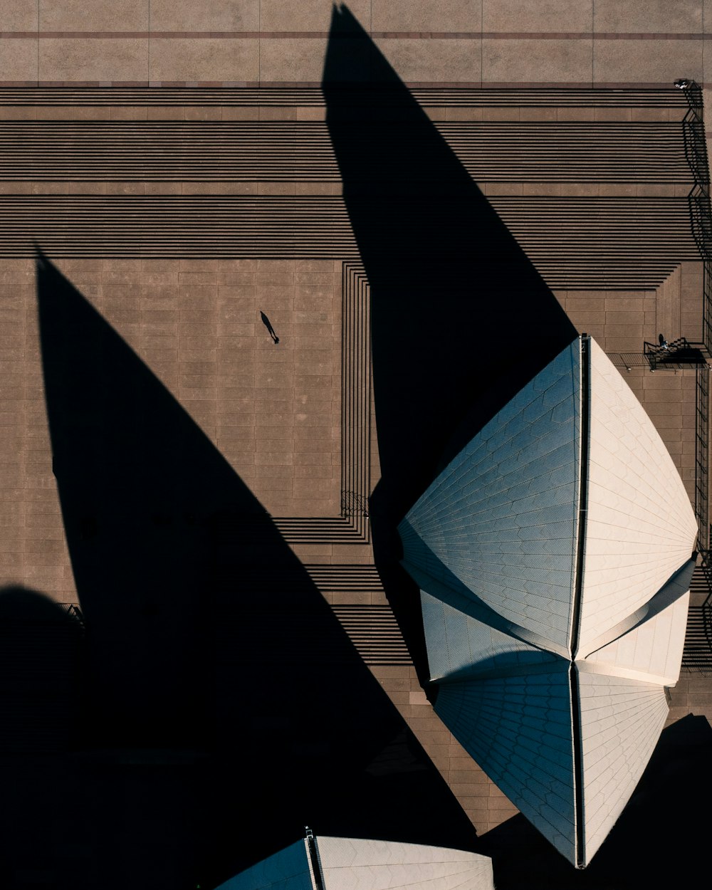 a couple of umbrellas sitting next to each other