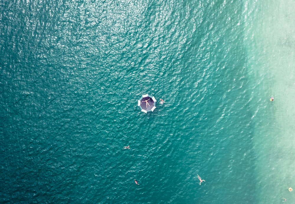 aerial view of body of water during daytime