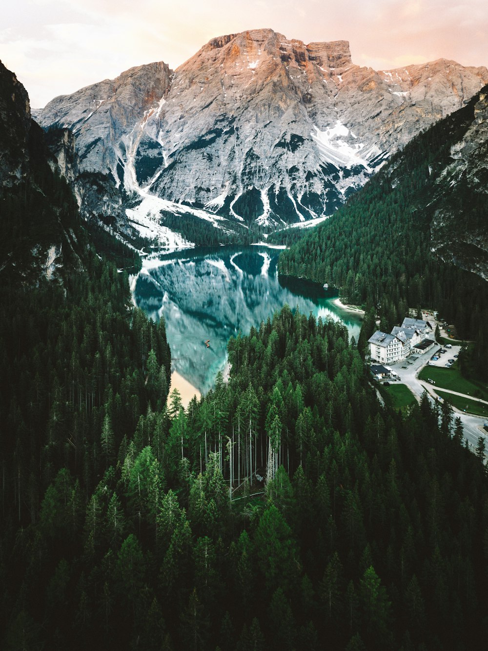 green trees and mountains during daytime