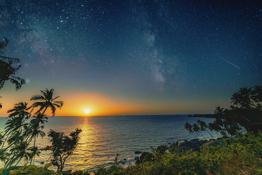 Tropical beach in Goa