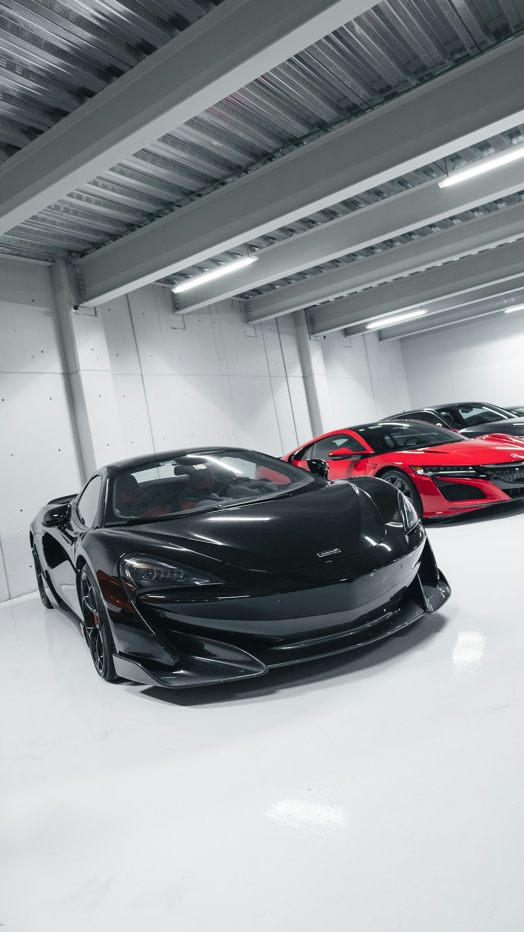 black and red ferrari sports car
