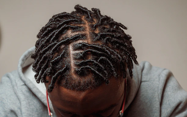 Loc maintenance retwist on Black man mobile loc specialist Essex & Dagenham