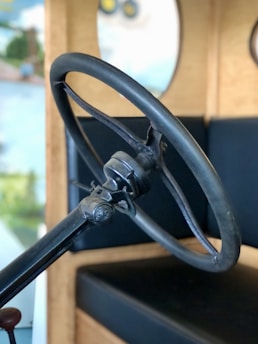 A collection of various steering wheels showcasing different styles.