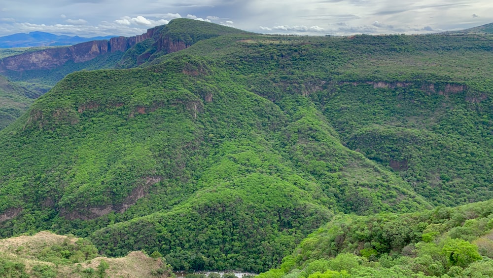 green mountain under white clouds during daytime