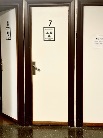 Shielded X-ray room showing protective barriers set up by our expert team.