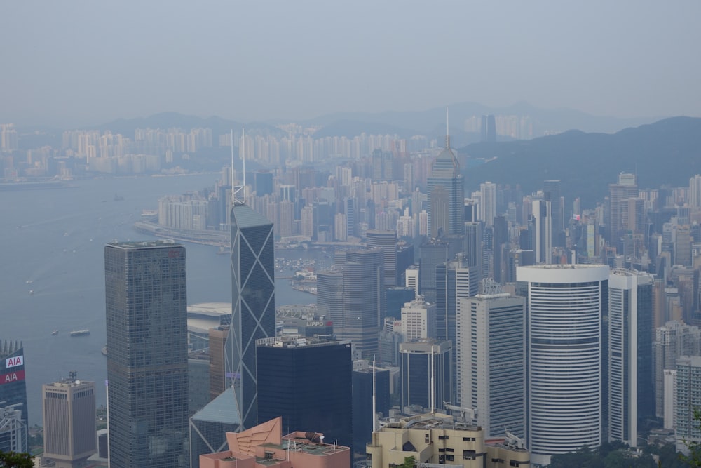 aerial view of city buildings during daytime