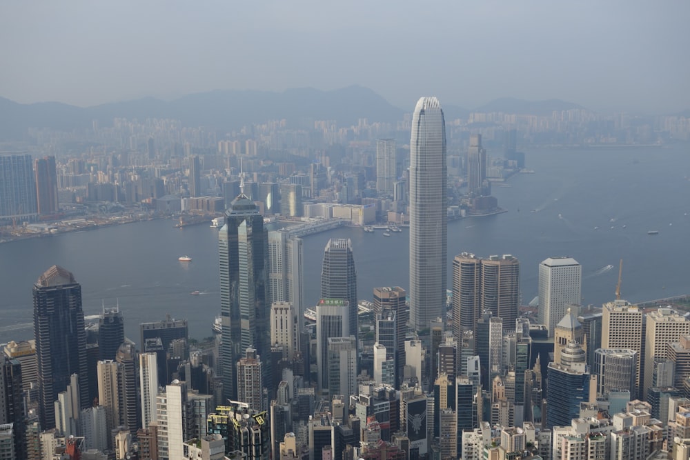 aerial view of city buildings during daytime