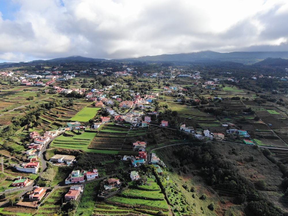 aerial view of city during daytime