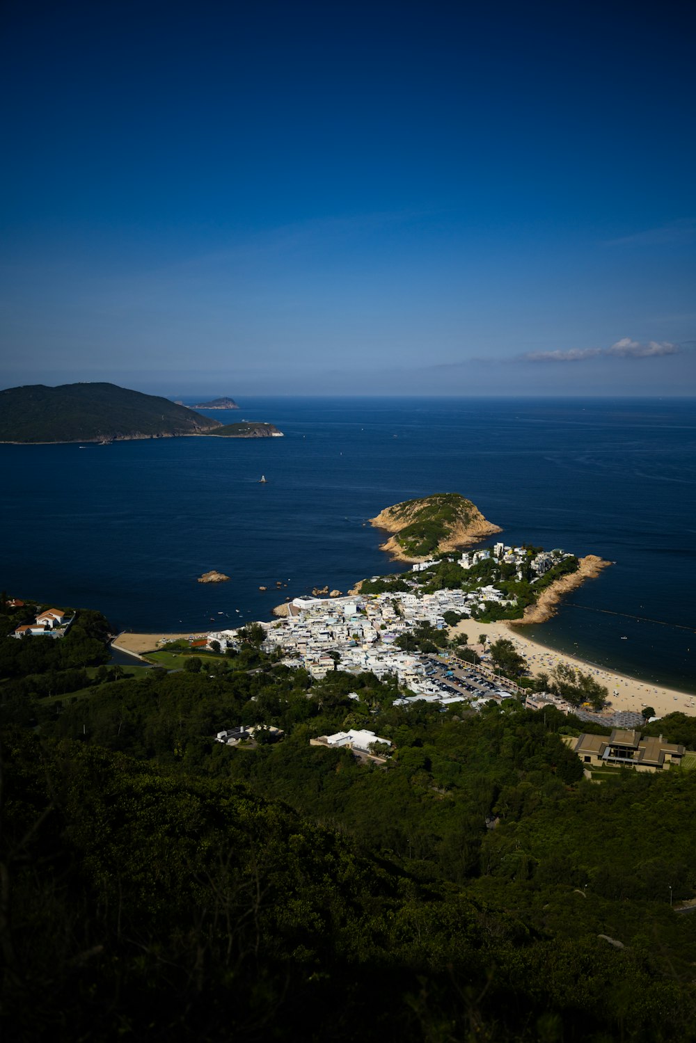 green trees on island during daytime