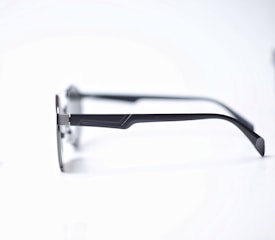 A stylish metal frame with a minimalist design.