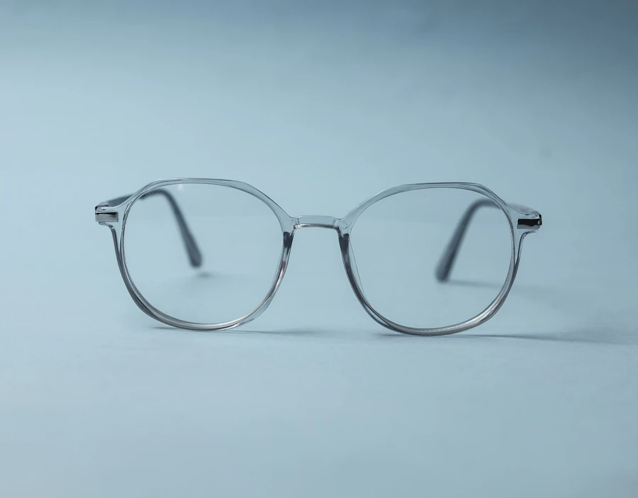ENSO-03 round silver optical frame