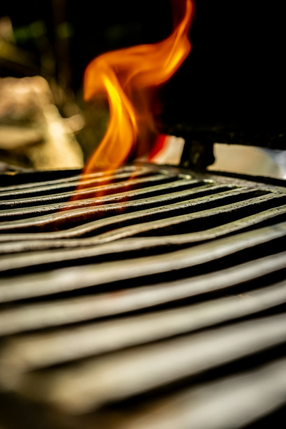 close up photo of burning charcoal