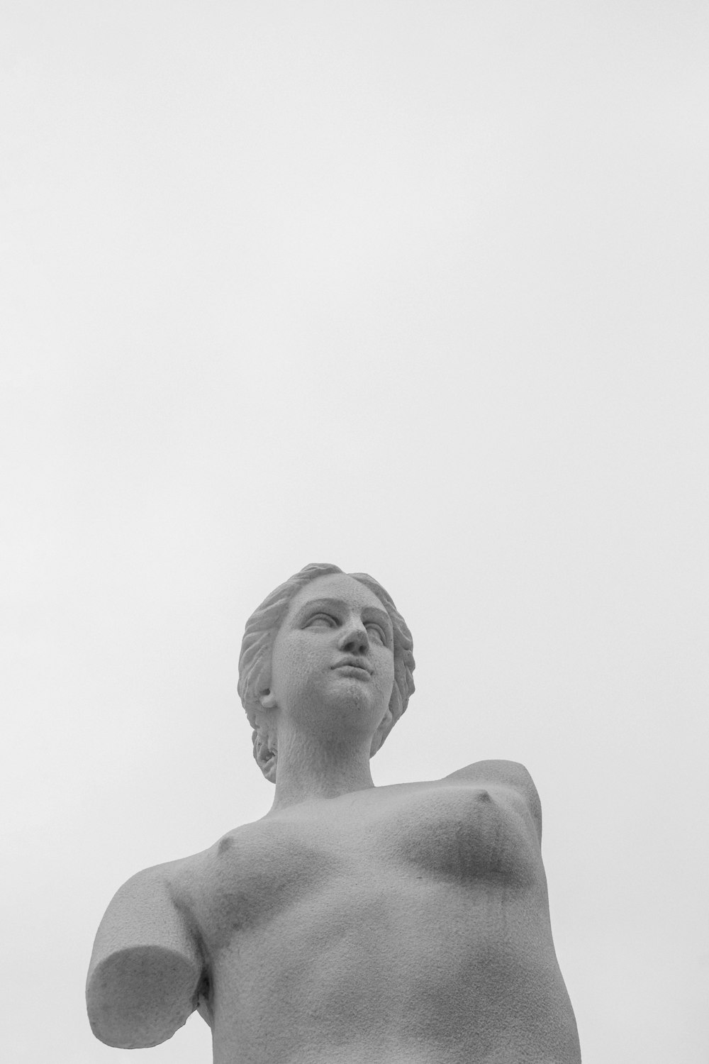 gray scale photo of woman