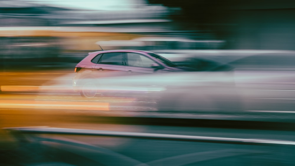 time lapse photography of cars on road during night time