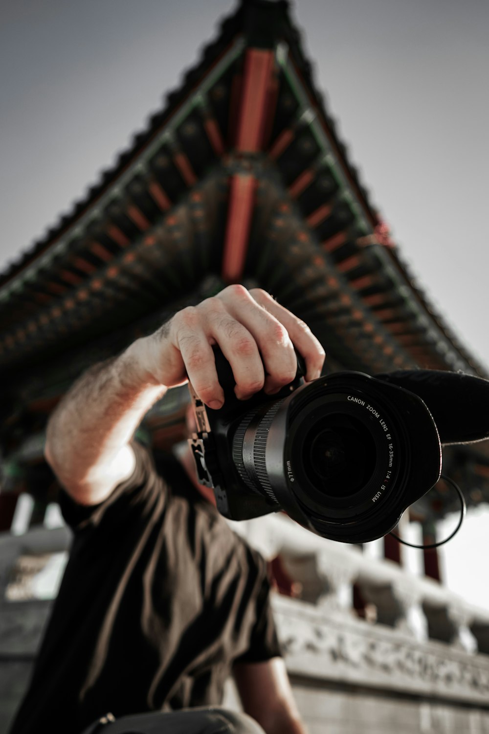 person holding black nikon dslr camera