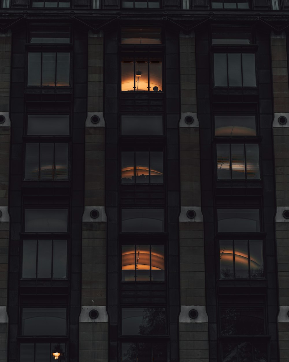 black and brown concrete building