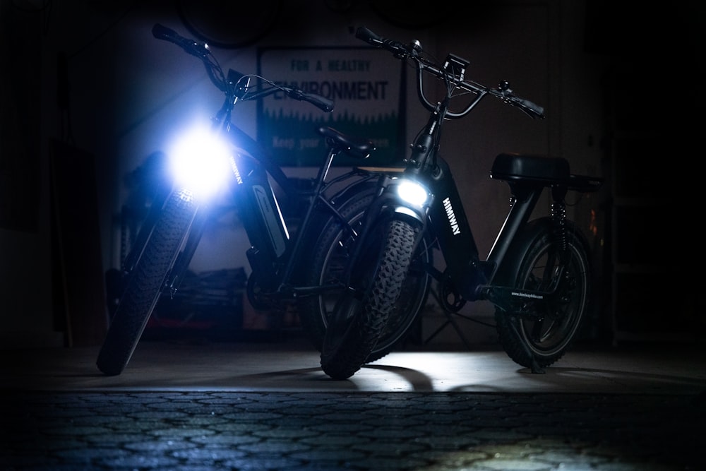 black and gray motorcycle on road