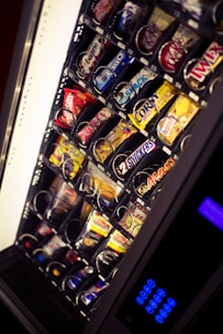 coca cola bottle in vending machine