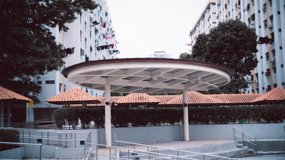 white and brown concrete building