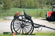 A modern wheelbarrow designed for efficiency.