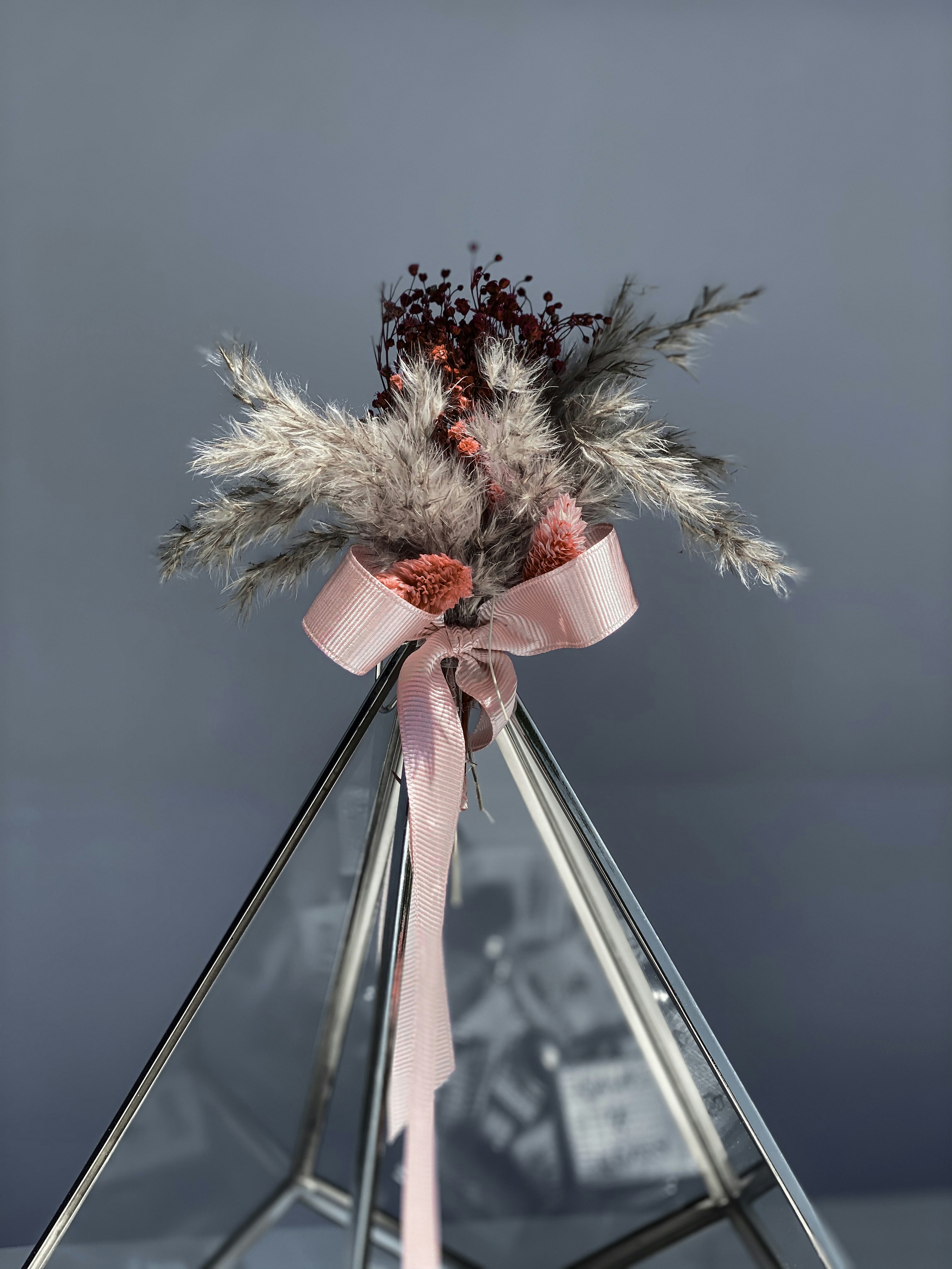 white and red flower bouquet