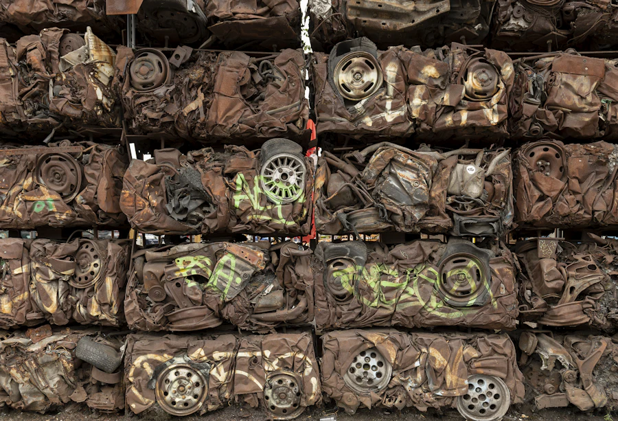 Non-ferrous copper and aluminium scrap