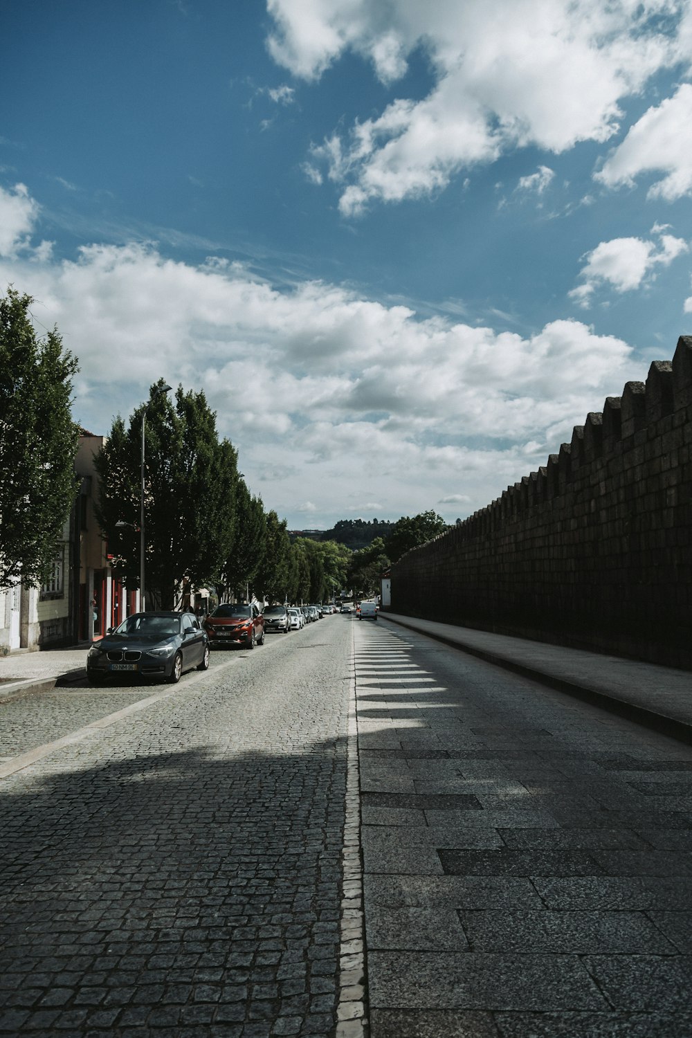 cars parked on parking lot during daytime