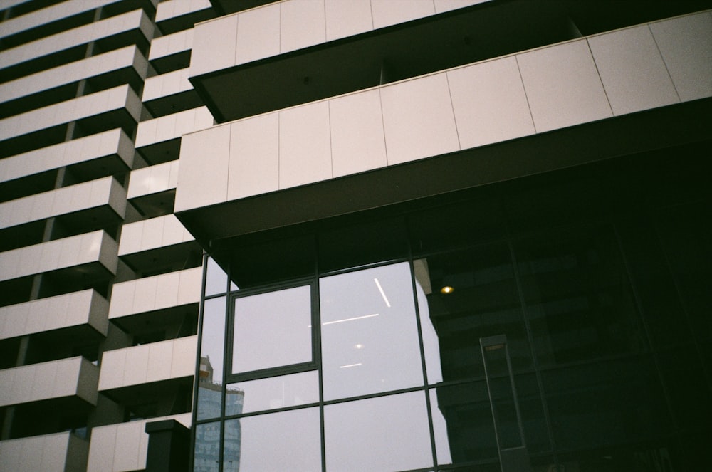 white and black concrete building