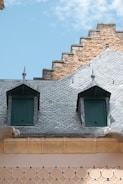 gray and brown concrete house