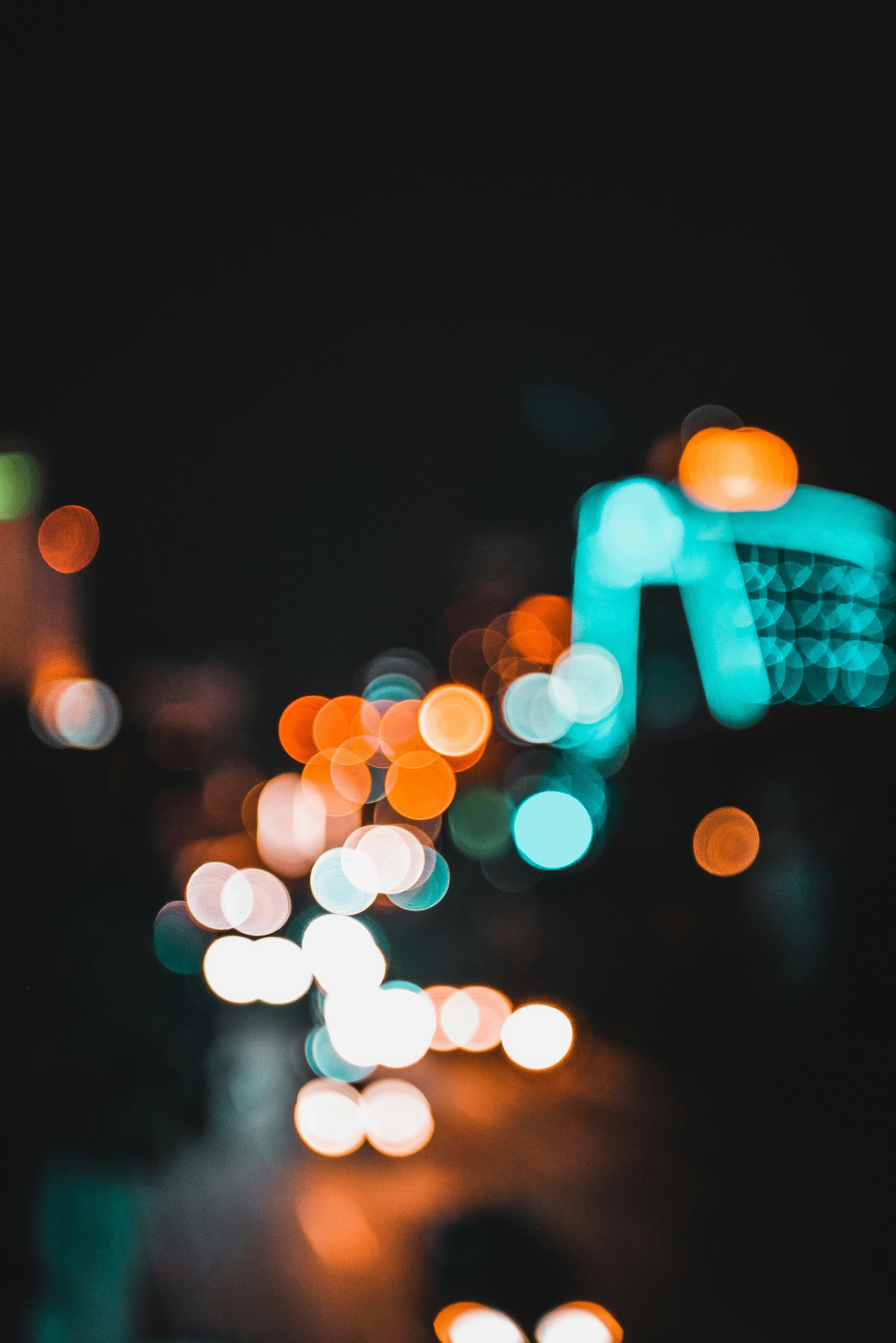 Bokeh Photography Of Orange Lights Photo Free Bokeh Image On Unsplash